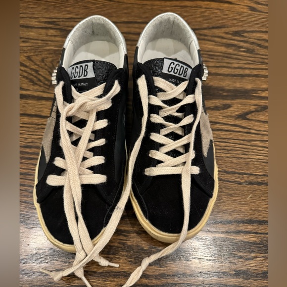NEW! Golden Goose Superstar Stud Suede Low-Top Sneakers - Picture 9 of 9
